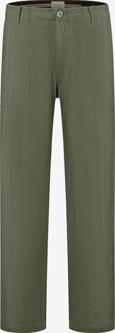 Dstrezzed - Loosefit Calças 'Henry Fatigue' em verde: frente