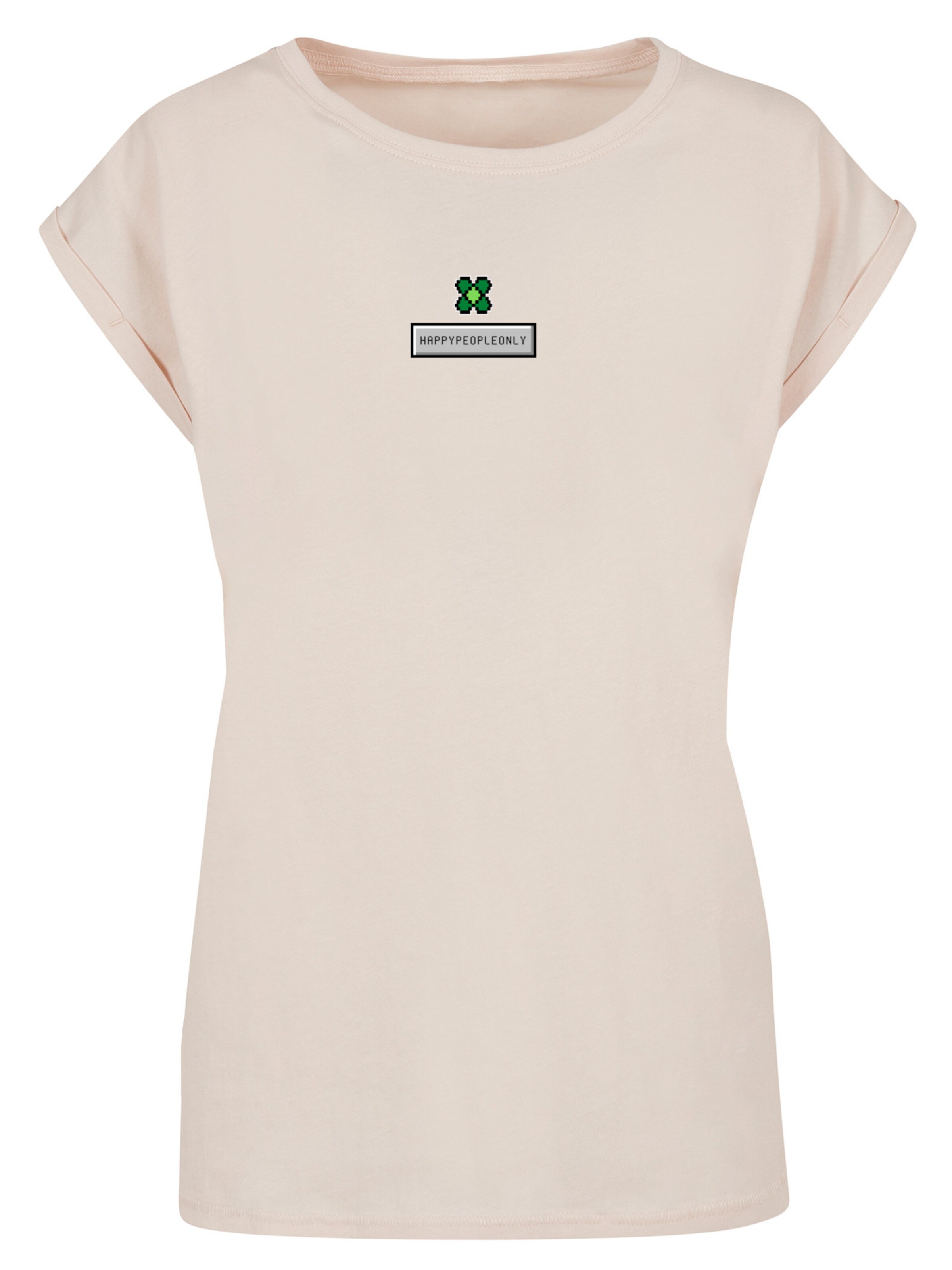 F4NT4STIC Shirt in Beige: voorkant