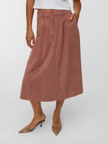 Jupe VERO MODA en marron : devant