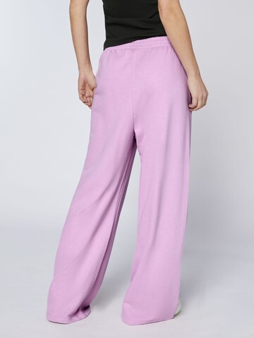 CHIEMSEE Regular Pants in Purple