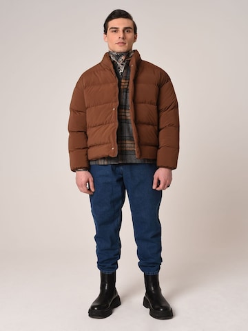 Antioch Between-season jacket in Brown: front