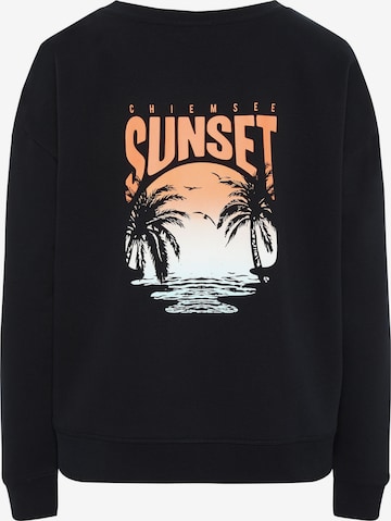 CHIEMSEE Sweatshirt in Black