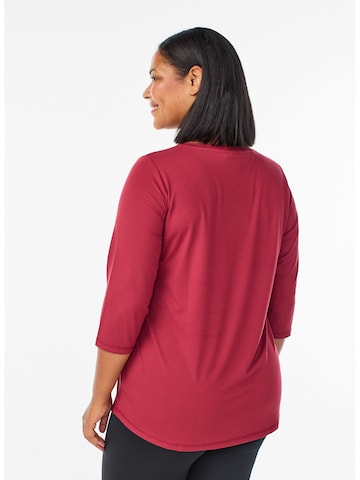 Tricou 'Abasic One' de la Active by Zizzi pe roșu