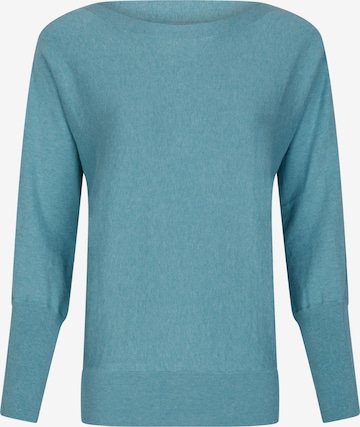 eve in paradise Sweater 'Gina' in Blue: front