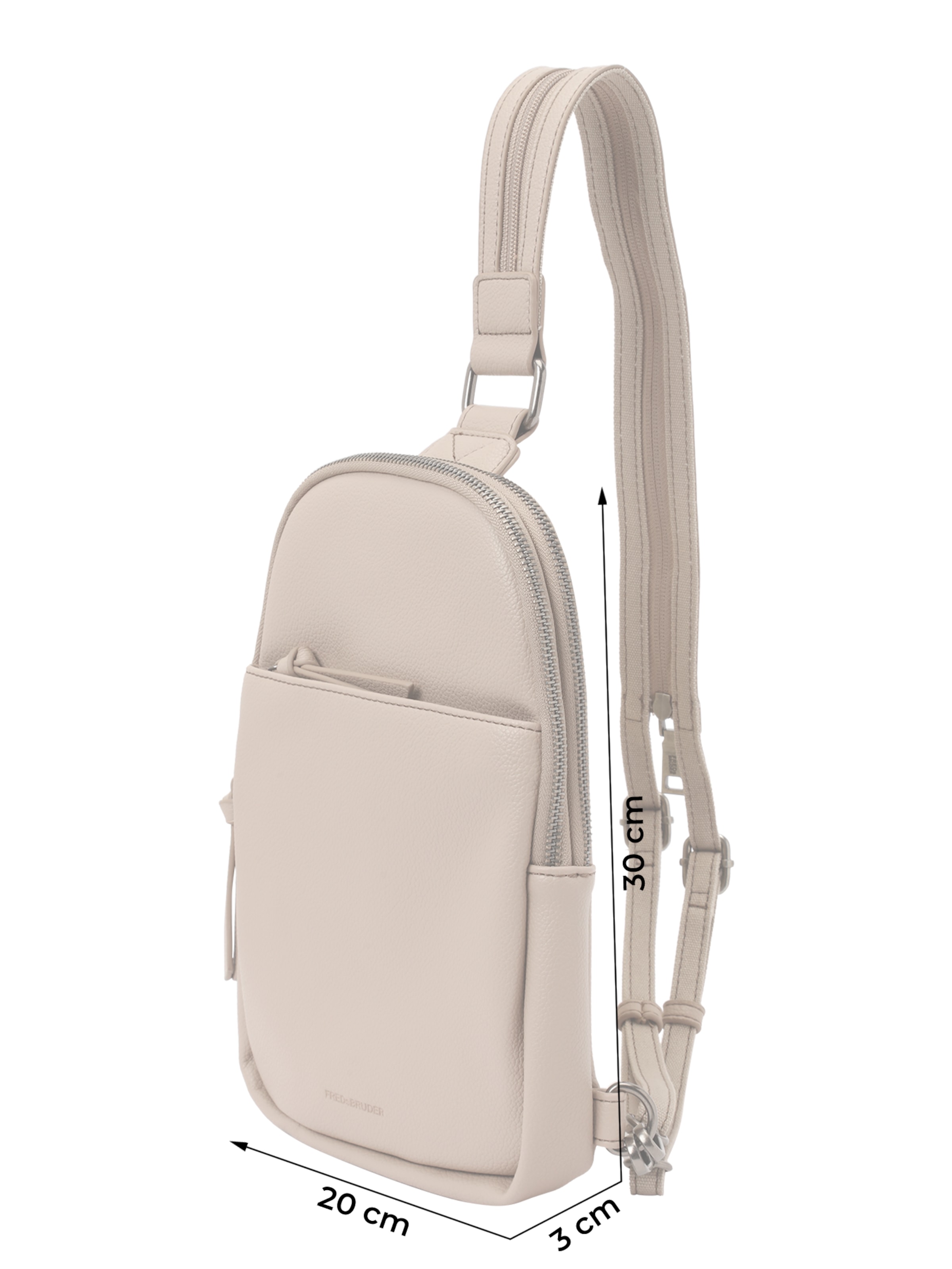 FREDsBRUDER Backpack 'Bestie' in Grey