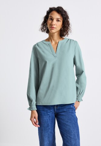 STREET ONE Blouse in Blue: front