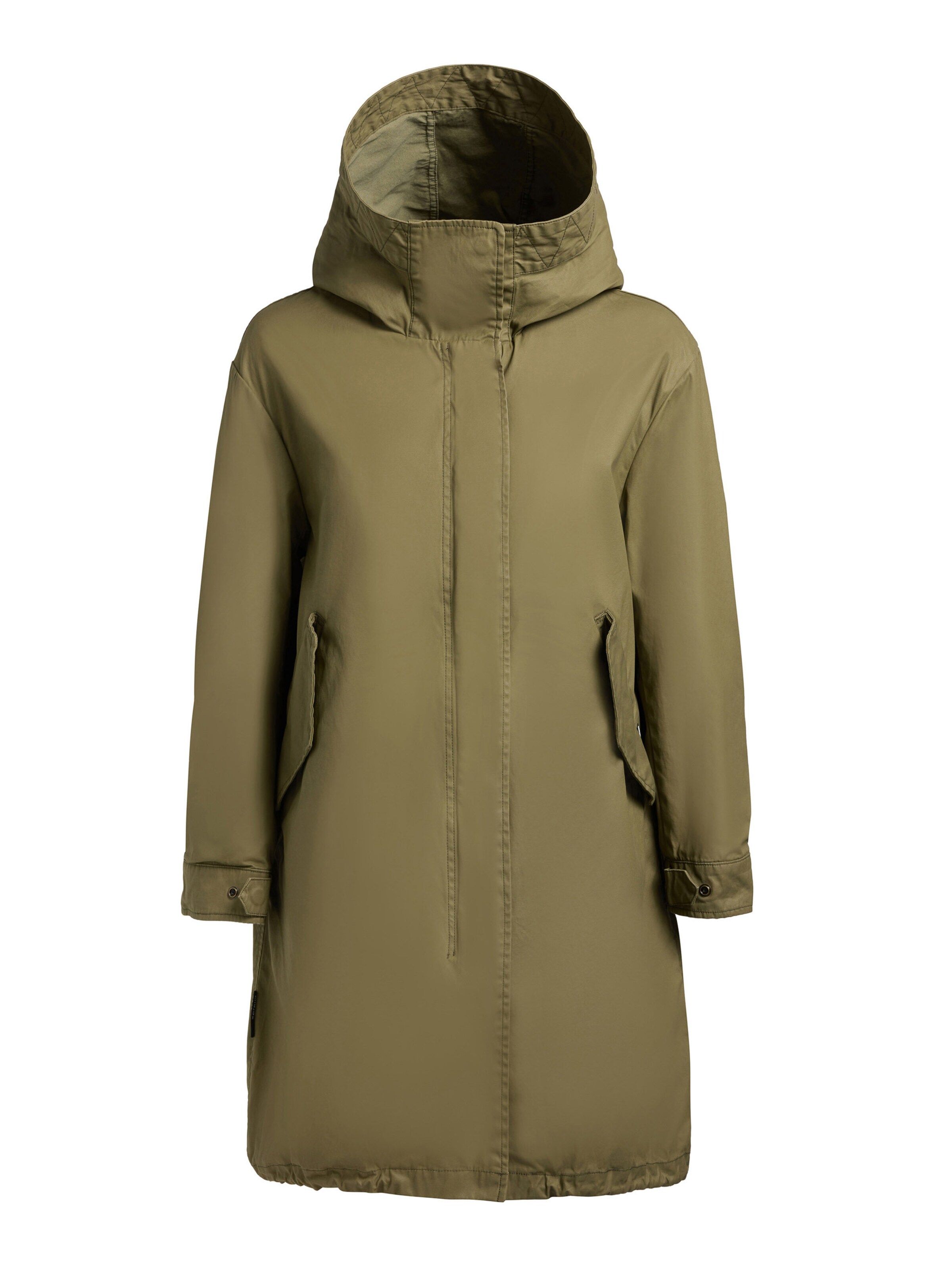 Manteau mi-saison 'NELE' khujo en vert : devant