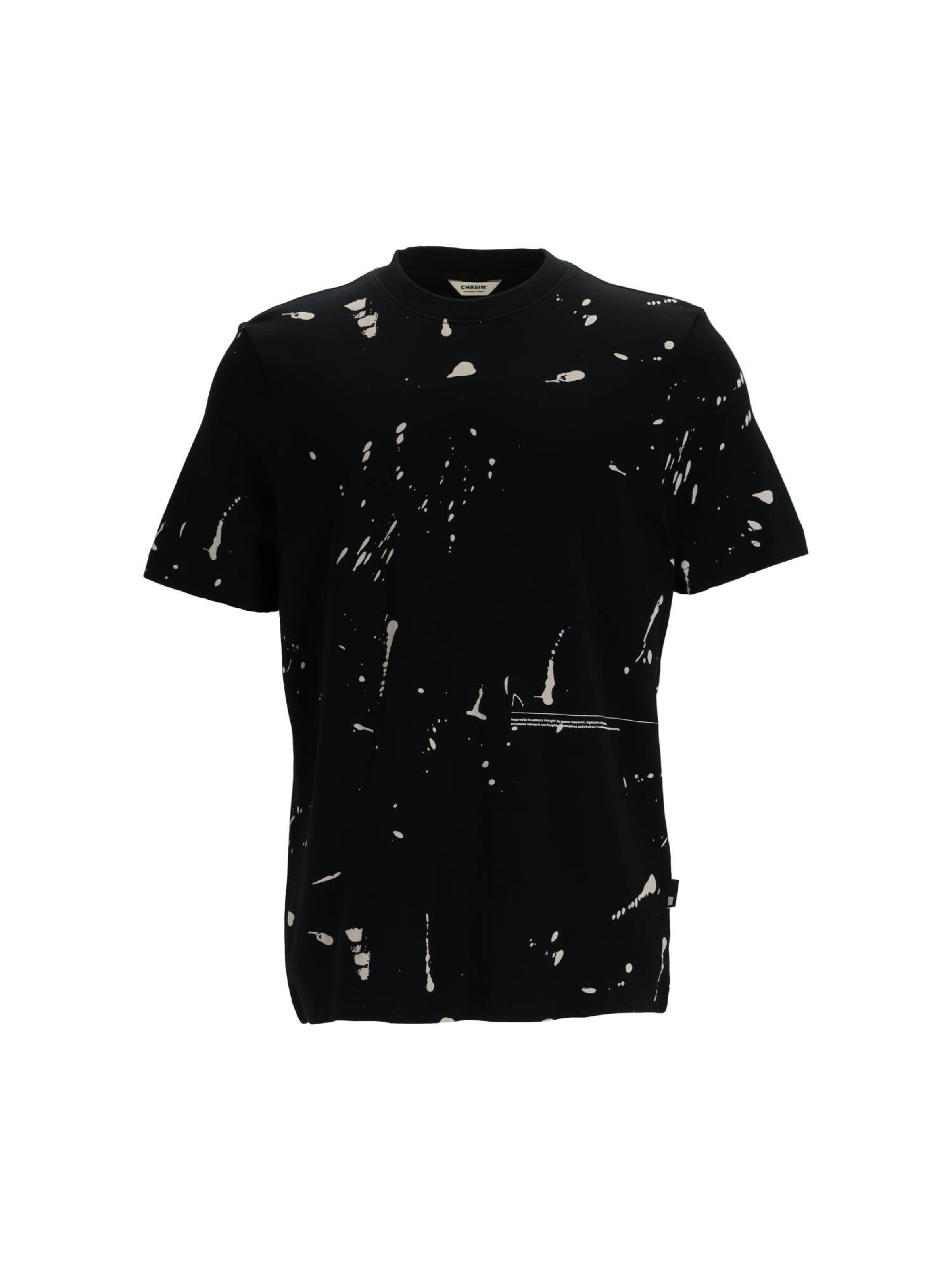 CHASIN' Shirt 'Elon' in Black / White, Item view