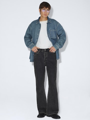 Dr. Denim Loosefit Jeans 'Rift Wide Bootcut'‌‌‌‌‌‌ in Schwarz