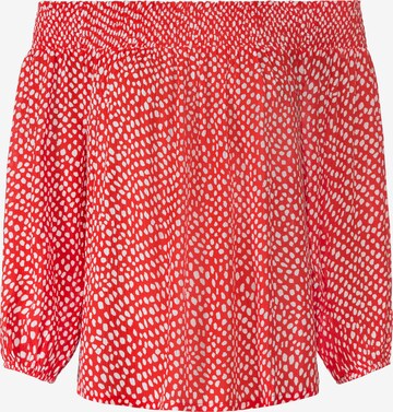 LASCANA Blouse in Red: front