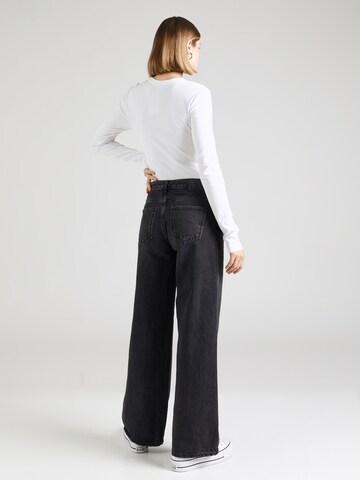 VERO MODA Wide leg Jeans 'REMY' in Black