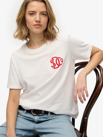 Superdry & Co Тениска в бяло