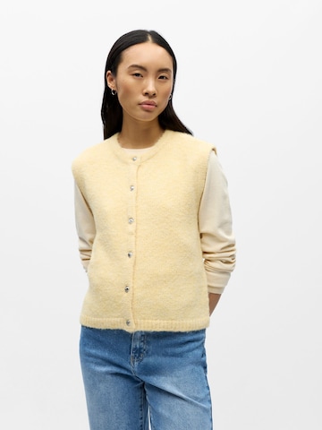 OBJECT Strikvest 'OBJSaggia' i gul: forside