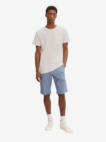 TOM TAILOR Regular Shorts in Blau