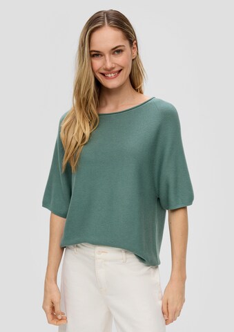 s.Oliver Sweater in Green: front