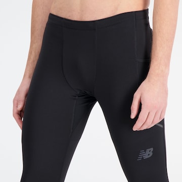 new balance Skinny Workout Pants 'Impact Run Luminous' in Black