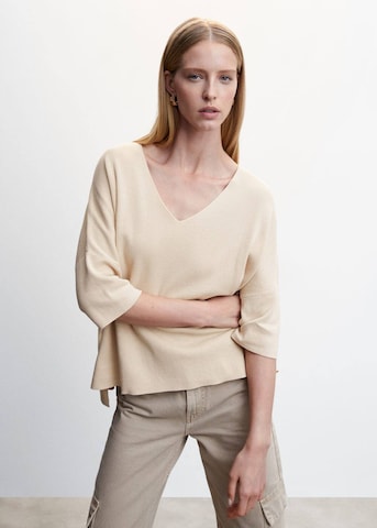 MANGO Pullover 'Guiro' i gul: forside