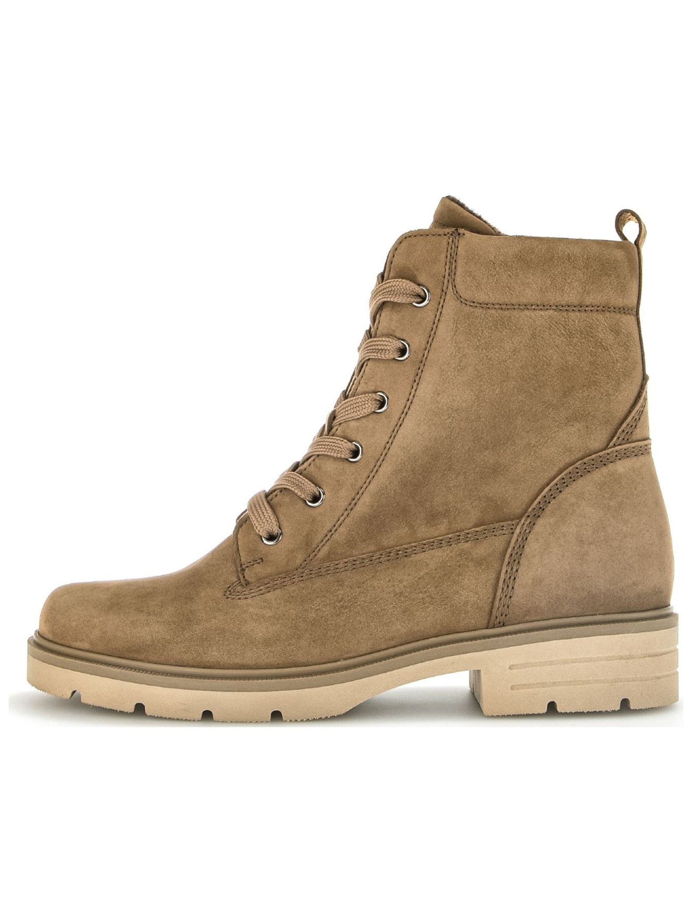 GABOR Schnürstiefelette in Braun