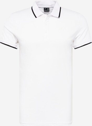 4F Performance shirt in White: front