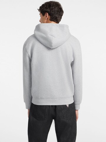 GUESS JEANS Sweatjacke 'American Tradition' in Grau