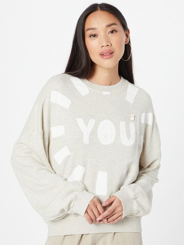 10Days Sweatshirt 'You' in Grey: front