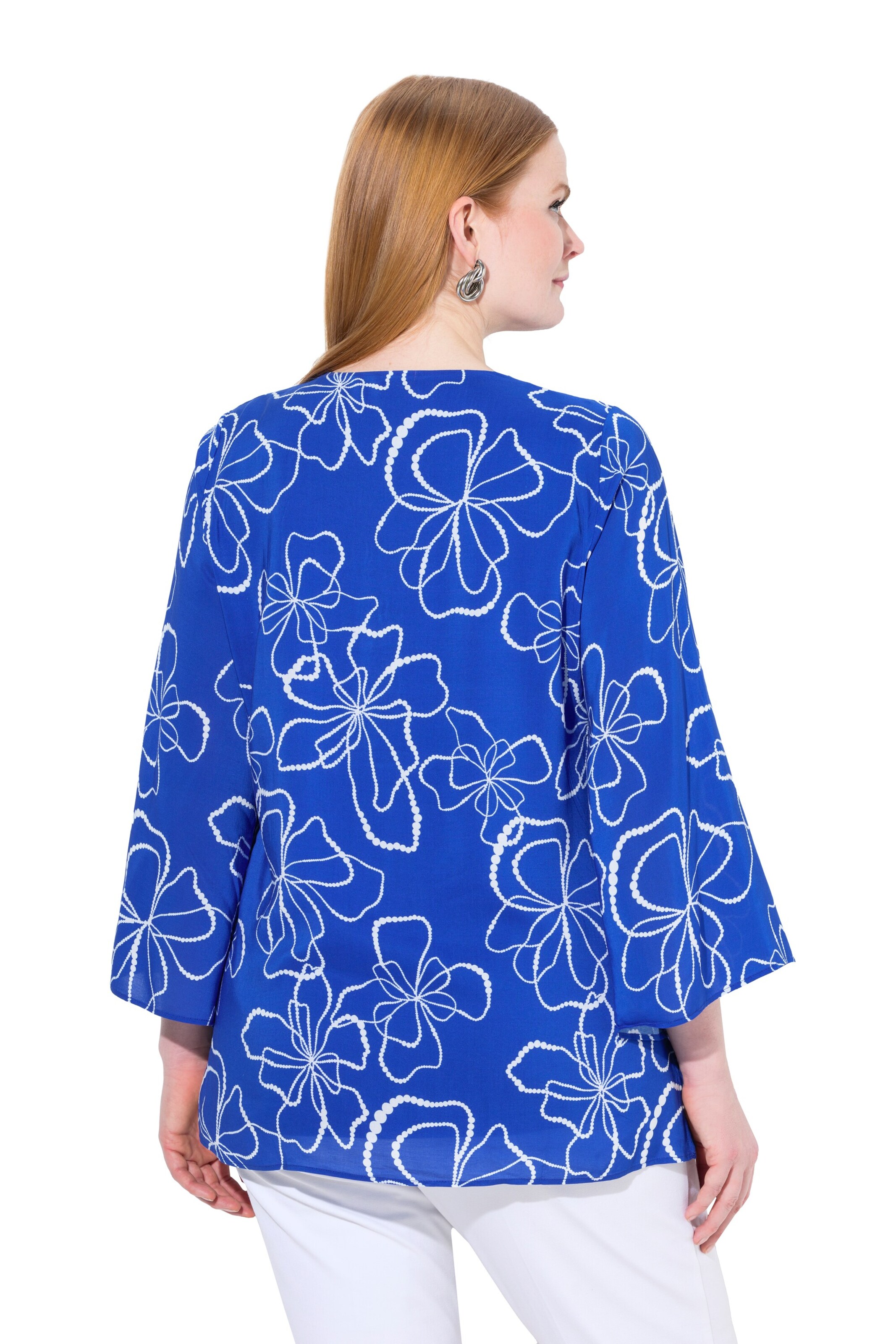 Ulla Popken Bluse in Blau