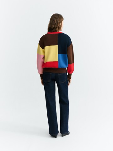 Thinking MU Sweater 'PETRA' in Mixed colors: back