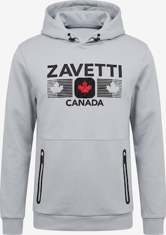 Zavetti Canada - Sweatshirt 'CIRICO' em cinzento: frente