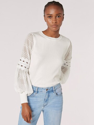 Apricot Sweater in Beige: front