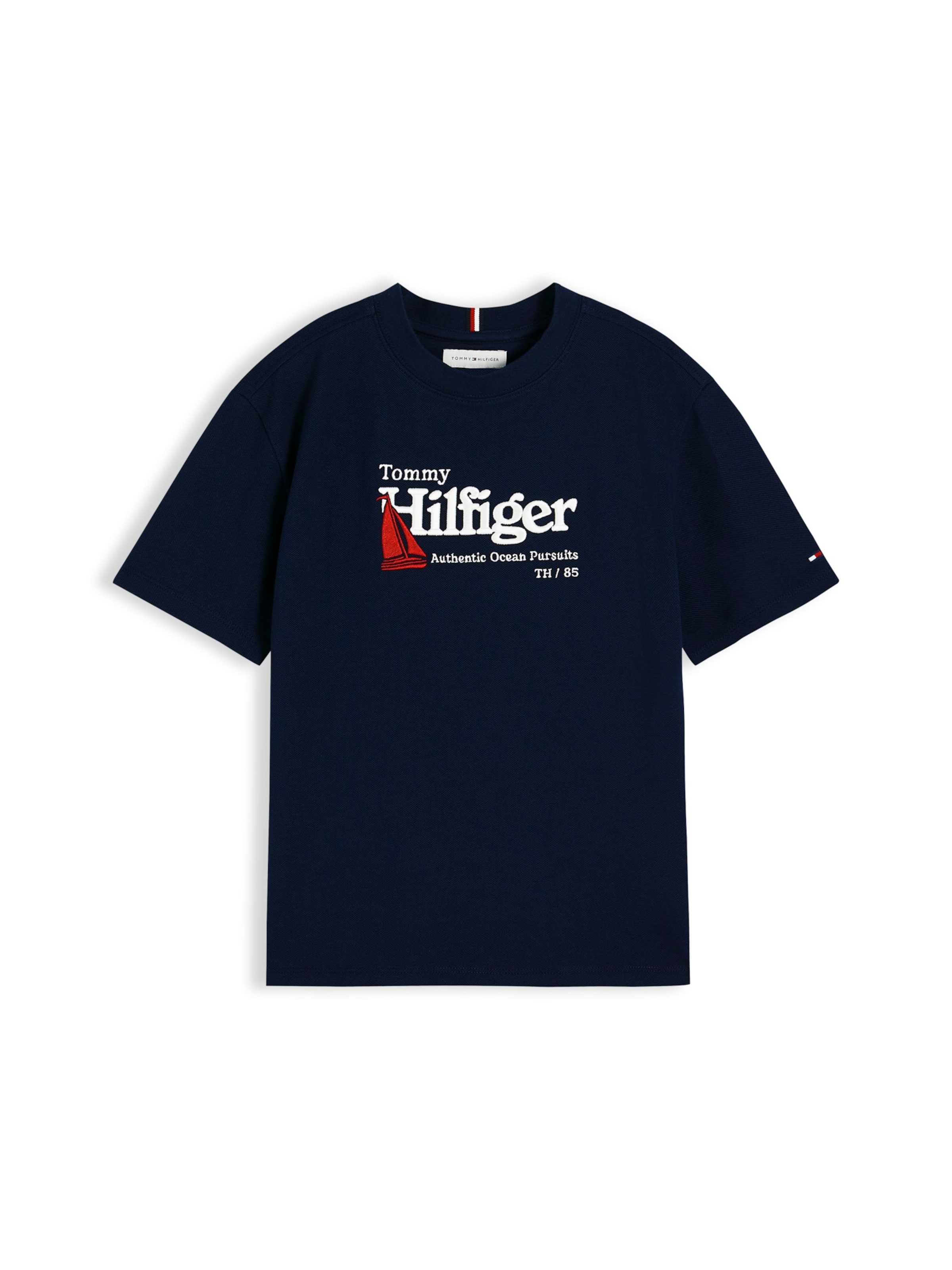 TOMMY HILFIGER T-Shirt in Blau: Vorderseite