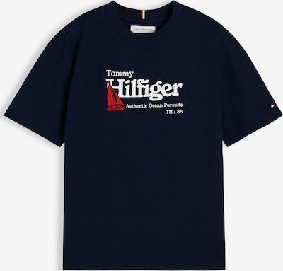 TOMMY HILFIGER Paita 'Logo Embroidery' koossa 74 värissä tummansininen / punainen / valkoinen, Tuotenäkymä