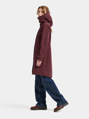 Didriksons Outdoormantel 'Ilma' in Rood