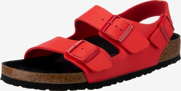 BIRKENSTOCK Sandals in Red: front