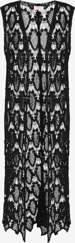 juoda IZIA Megzta liemenė 'Boho': priekis