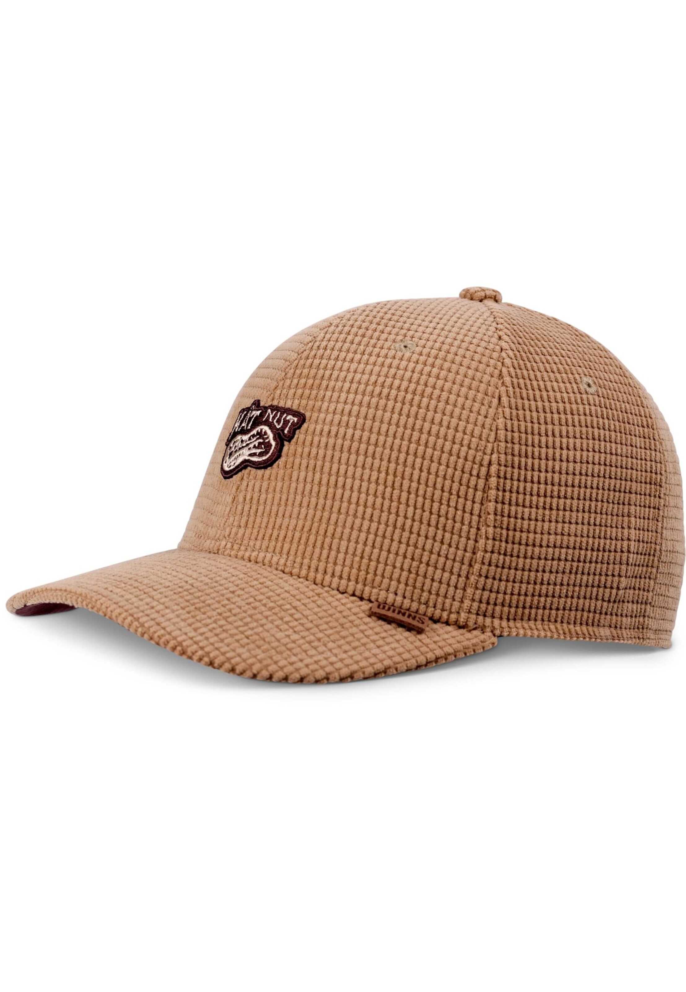 Casquette 'Nut Waffle' DJINNS en marron : devant