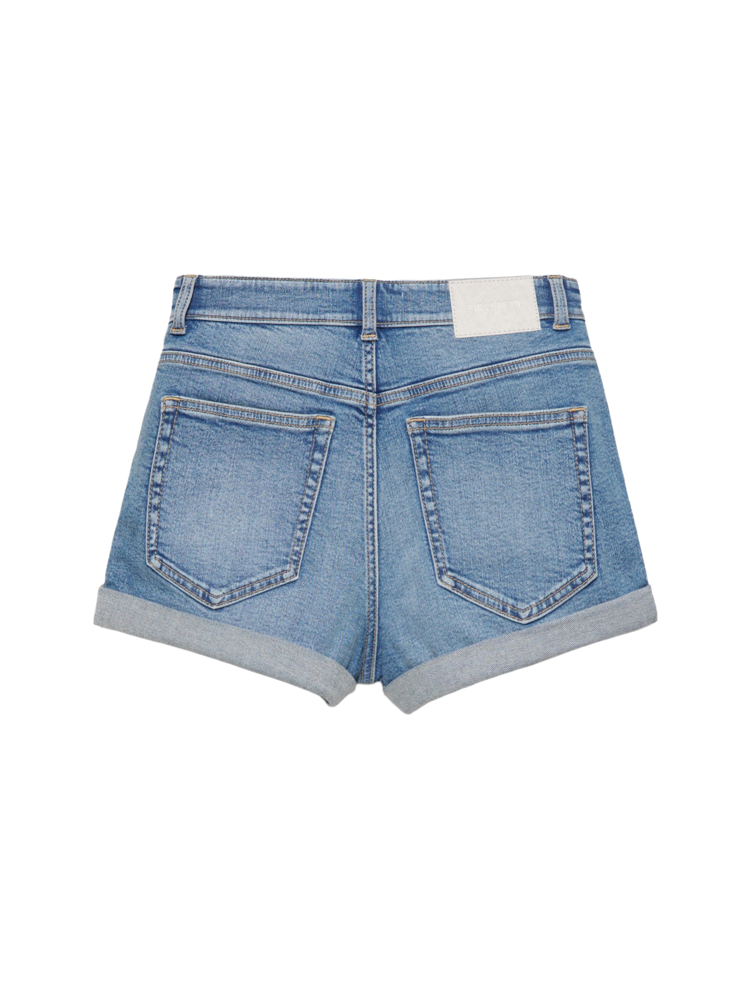 Regular Jeans de la Pull&Bear pe albastru