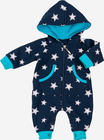 Baby Sweets Overall 'Sterne' in Blauw: voorkant