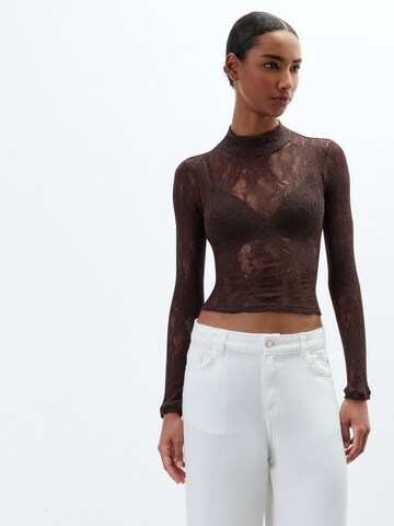 INTIMISSIMI Top in Brown: front