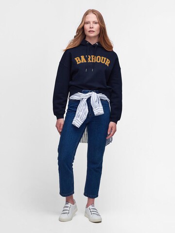 Barbour Sweatshirt 'Mayfield' in Blauw