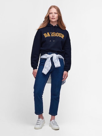 Barbour Sweatshirt 'Mayfield' in Blauw