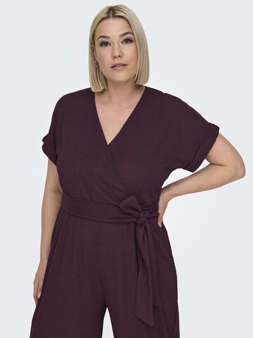 ONLY Carmakoma Jumpsuit 'IBENA' in Lila