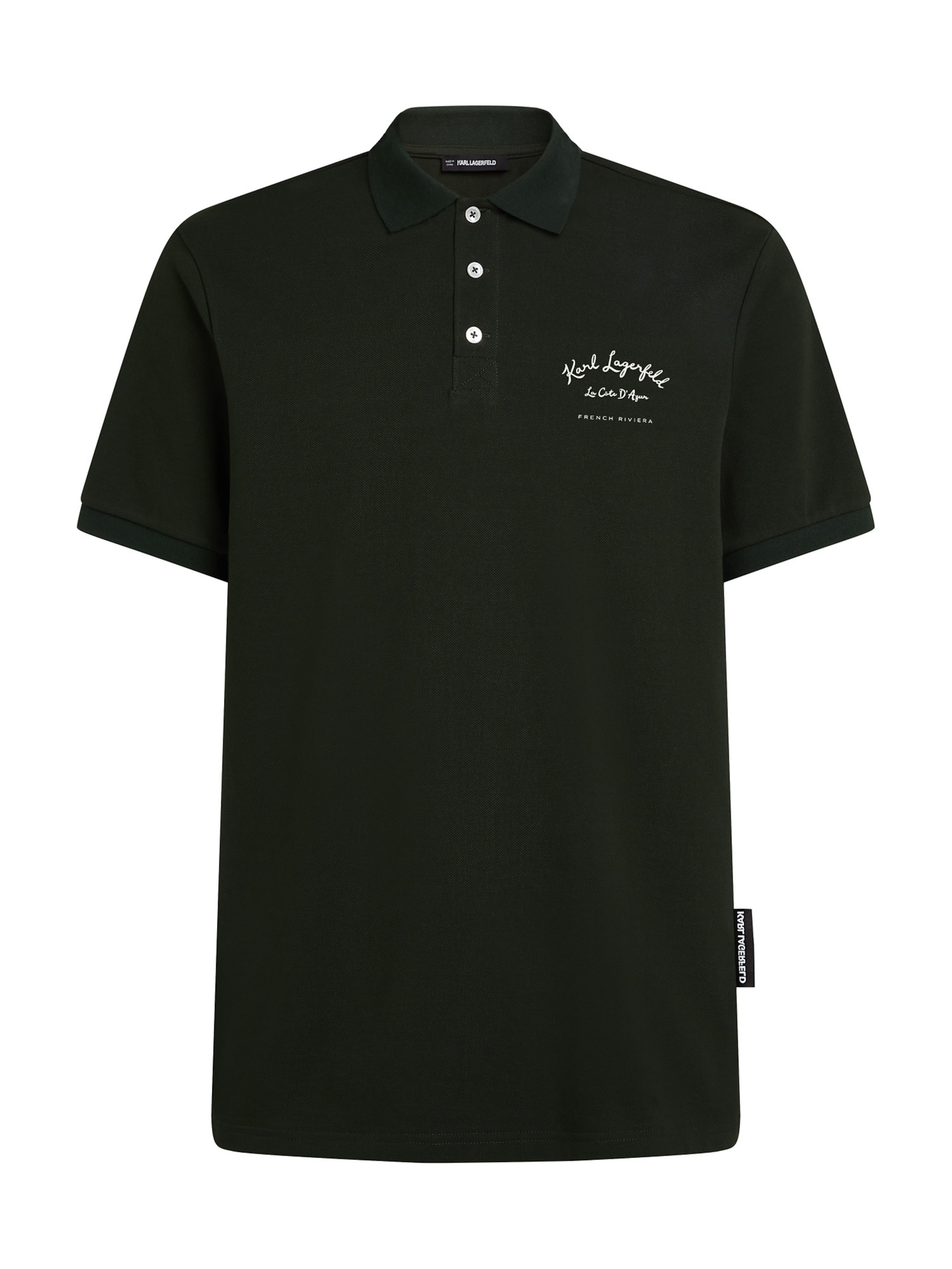 Karl Lagerfeld Shirt in Green: front