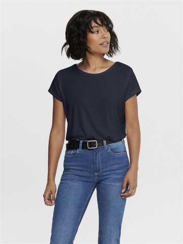 ONLY - Camisa 'GRACE' em azul: frente