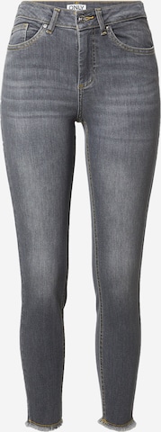ONLY Skinny Džíny 'ONLBLUSH' – šedá: přední strana