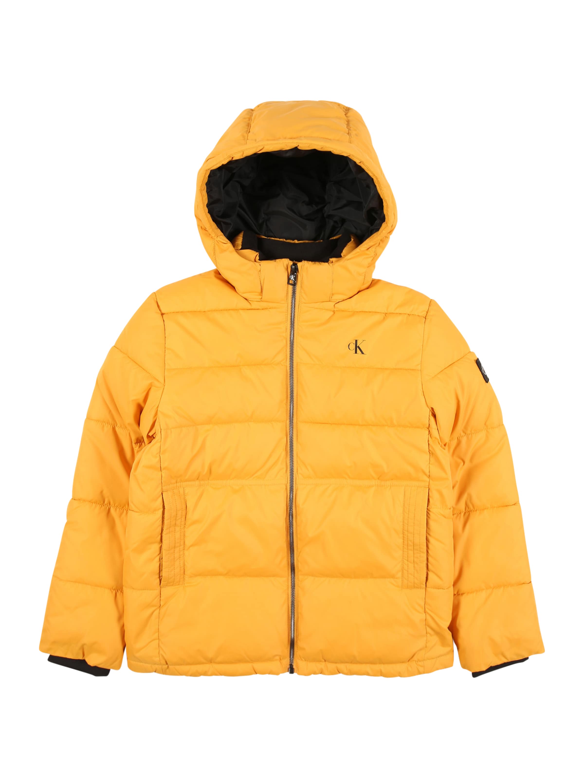 calvin klein yellow windbreaker