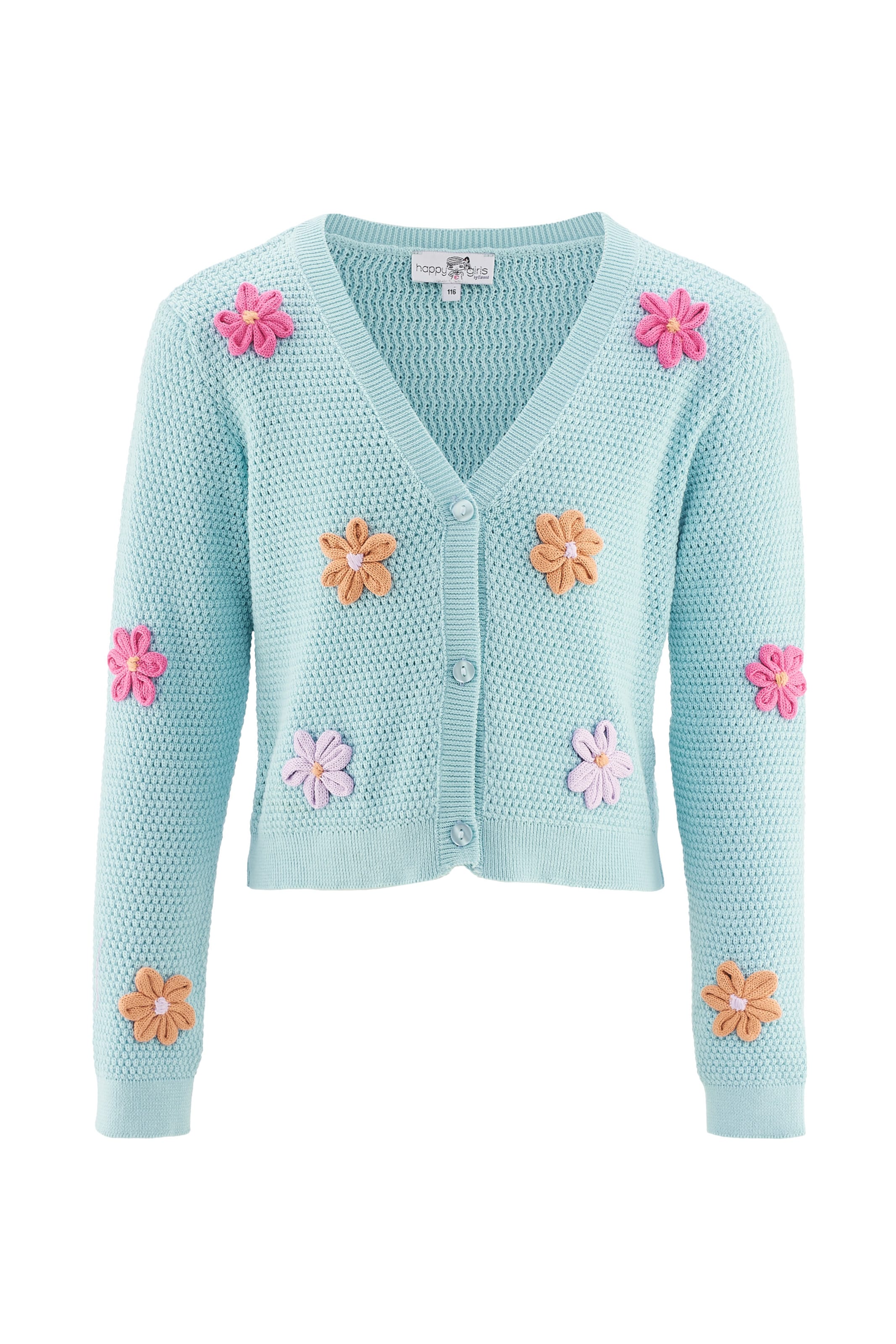 happy girls Cardigan i blå: forside