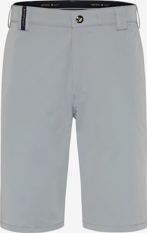 MEYER Slim fit Workout Pants in Grey: front