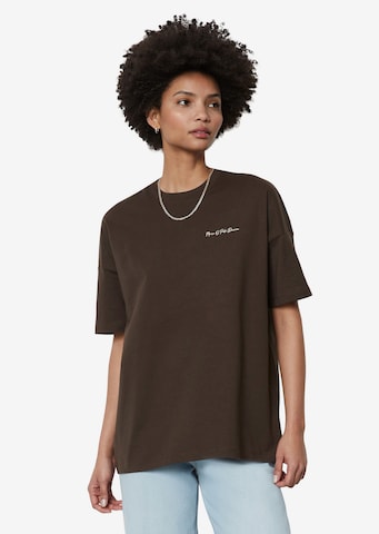 T-shirt Marc O'Polo DENIM en marron : devant