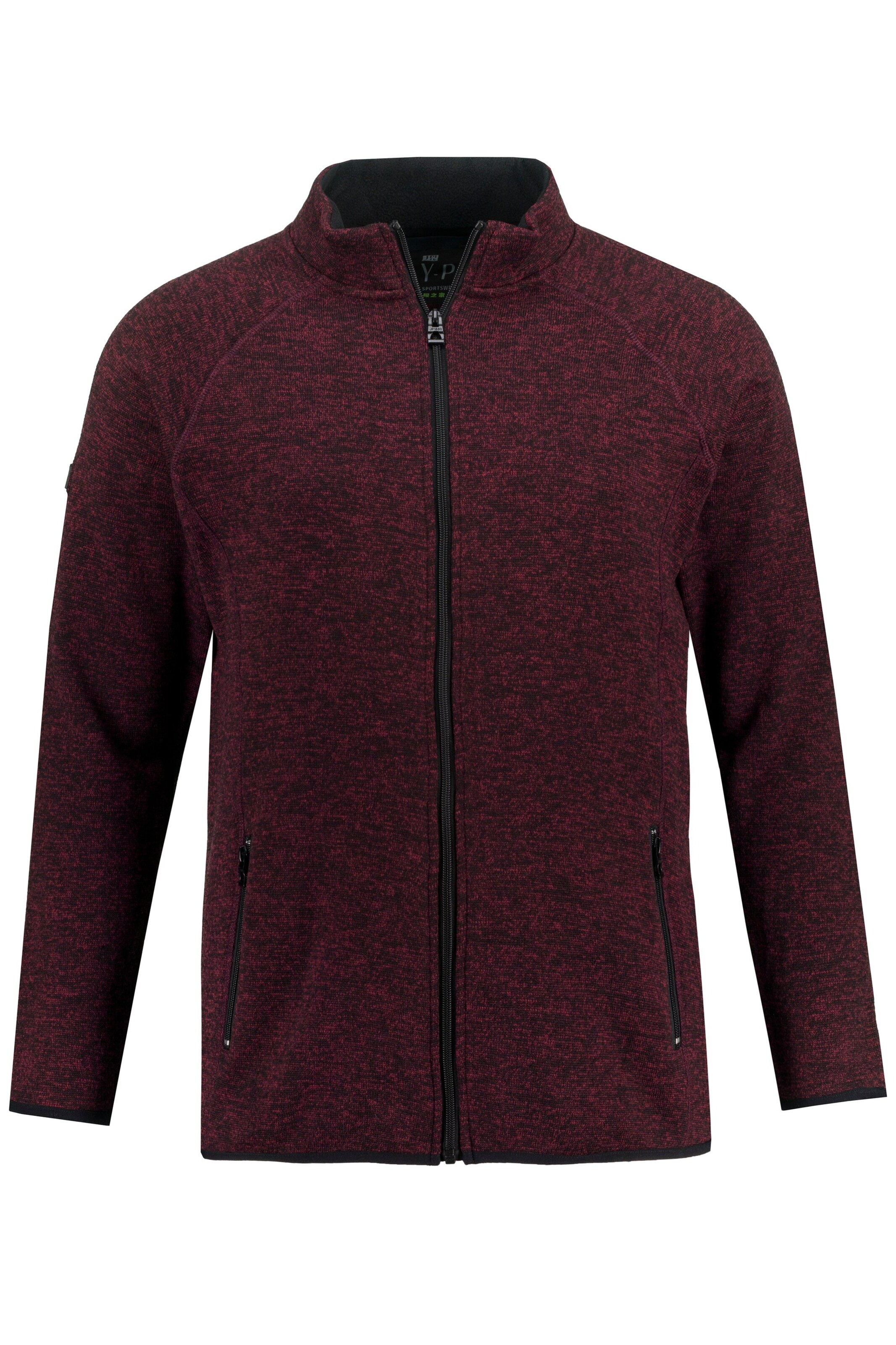 JAY-PI Fleece Jacket in Red: front