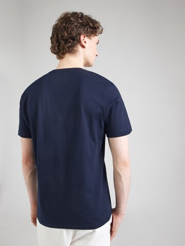 CAMP DAVID T-shirt i blå